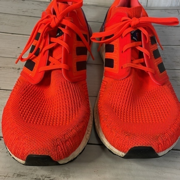 Adidas ISS National Lab CRS Ultra Boost in Space Orange and Boost Blue Sneakers - Picture 4 of 12
